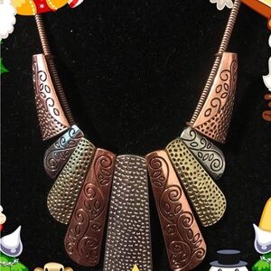 Elegant Multicolor Statement Necklace